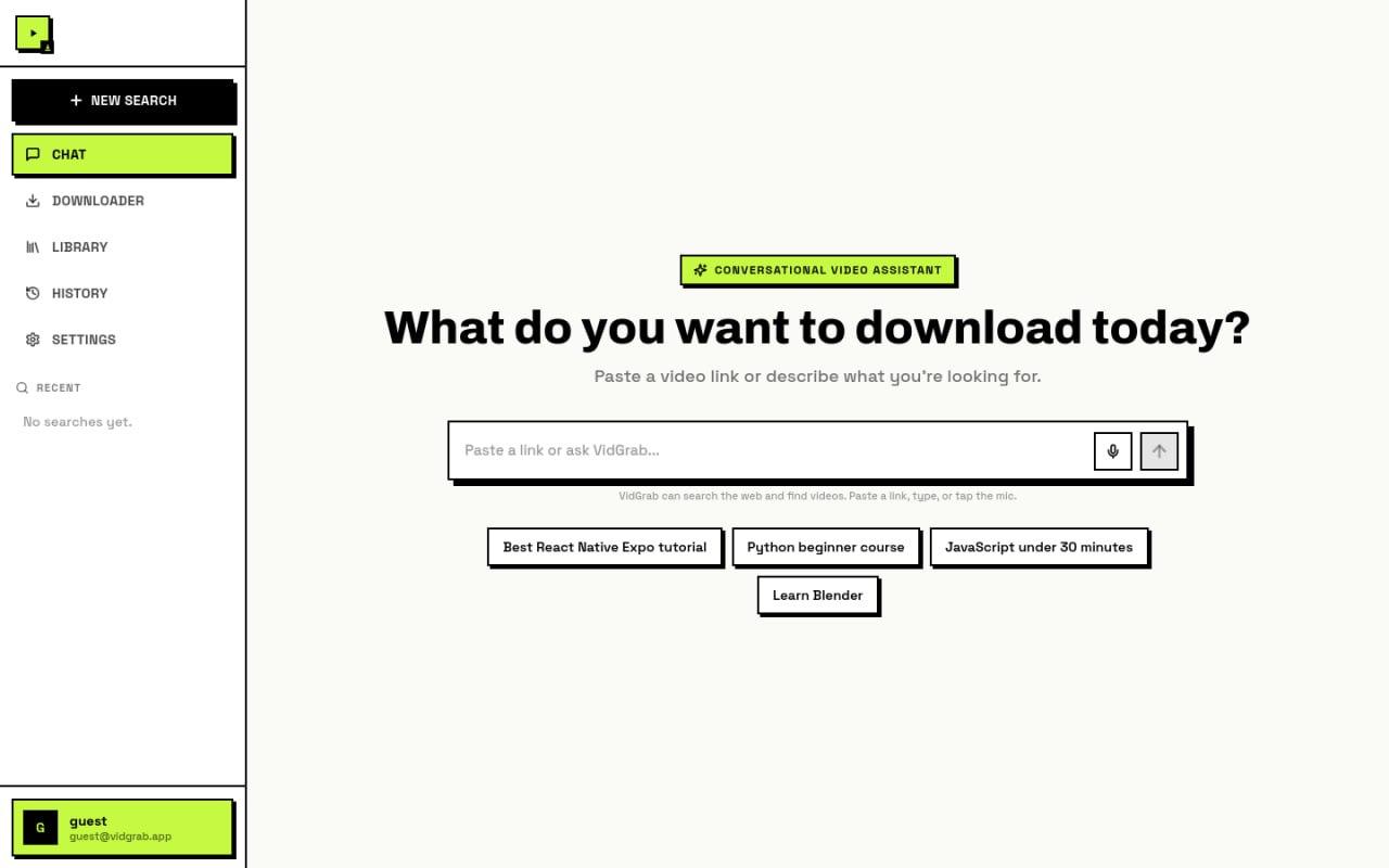 Vidgrab 2.0